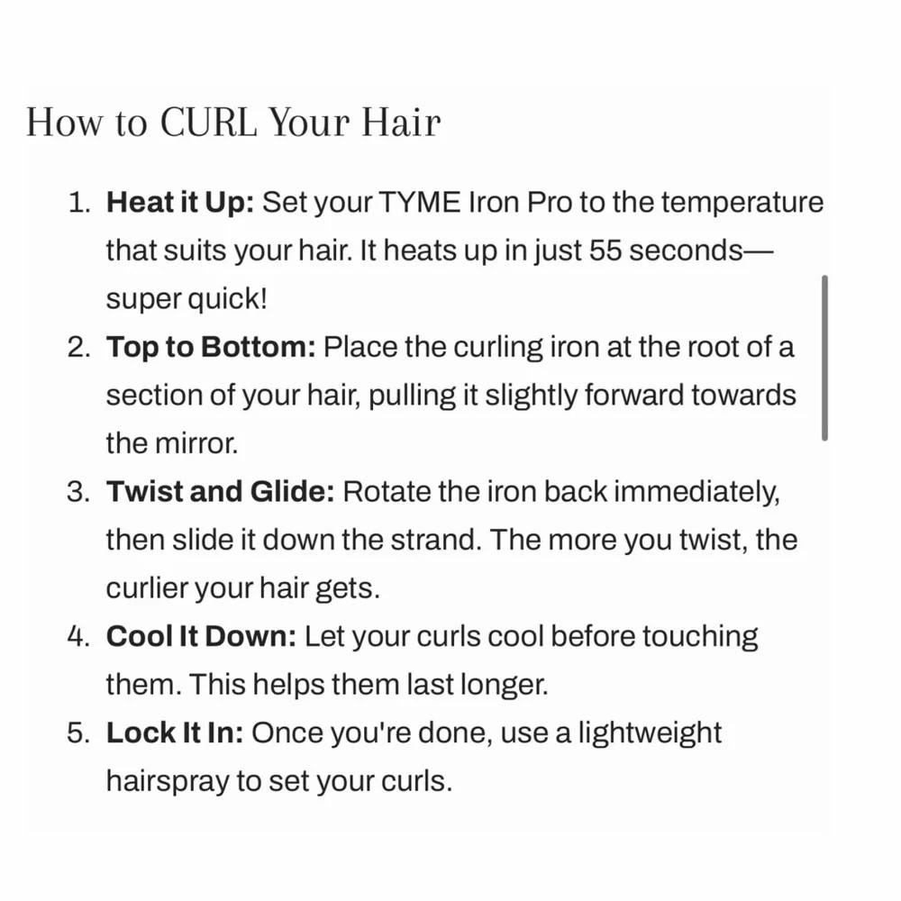 TYME pro iron